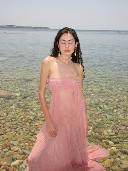 The Athena Dress - Lotus Pink