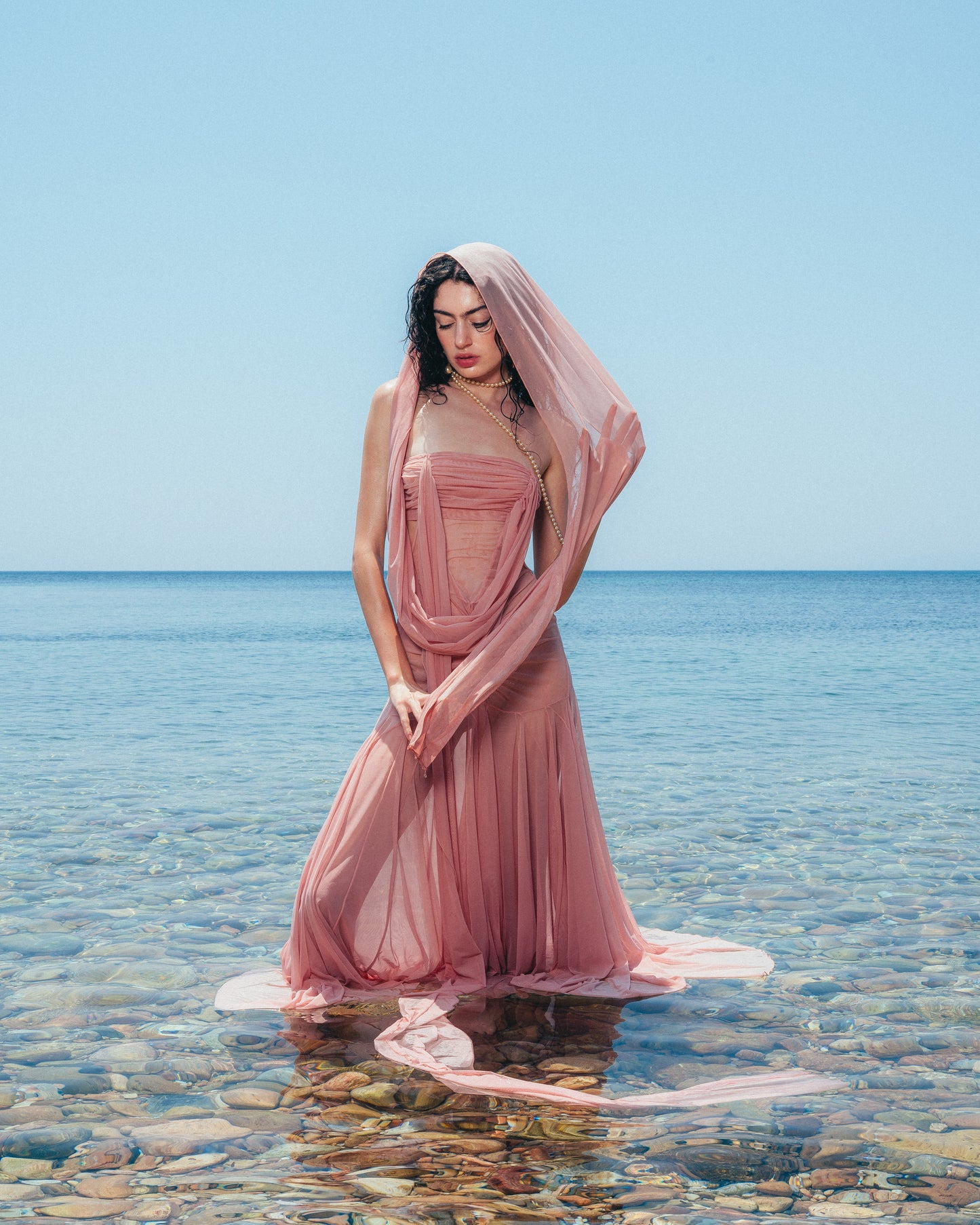 The Athena Dress - Lotus Pink