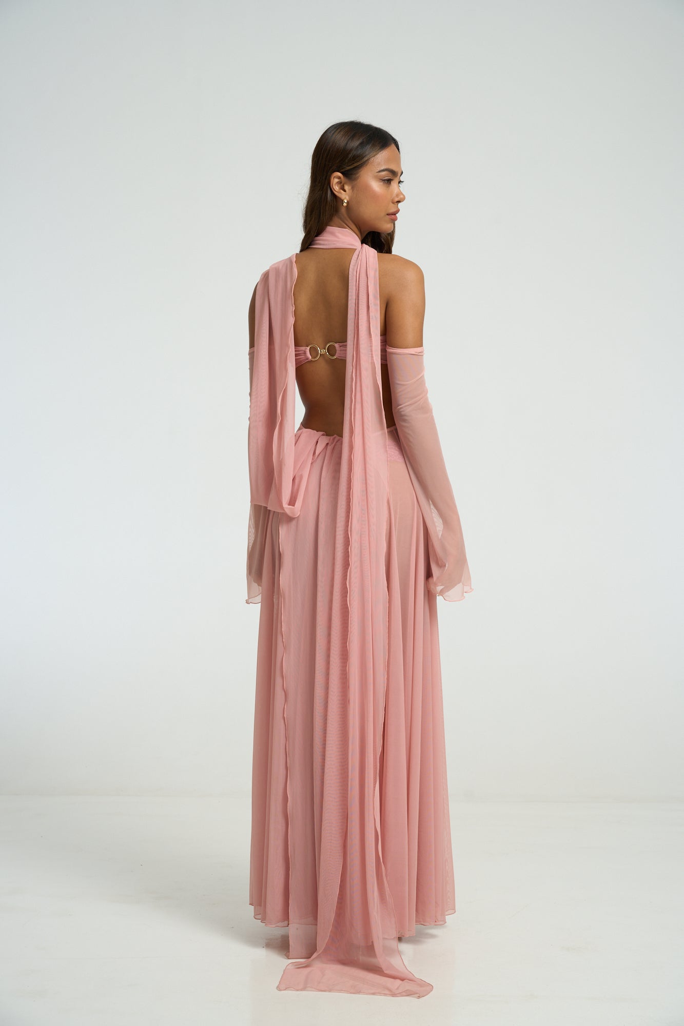The Athena Dress - Lotus Pink